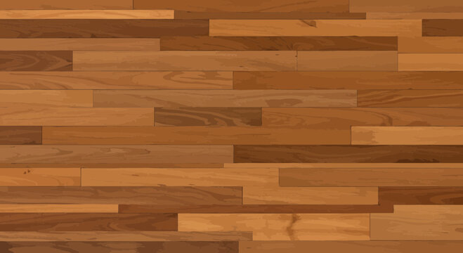 Warm and inviting wood floor vector texture for interior design projects
