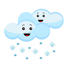 Cloud Cartoon Icon UI Design 
