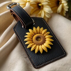 black and yellow flower
