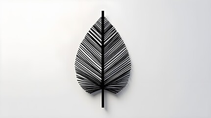  a full leaf shape on a white background.