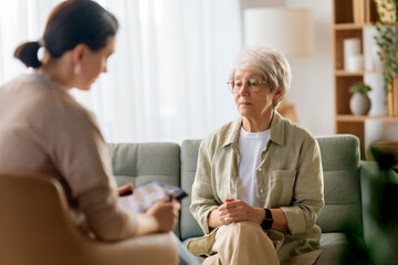 Consultation of the patient with a psychologist