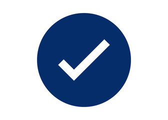 dark blue check mark icon png