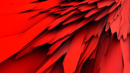 Obraz premium Abstract Red Geometric Shapes Background Texture