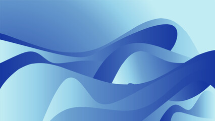 abstract background with blue waves.