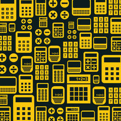 Calculator luxury trendy applicable design delightful abstract vector illustration artwork