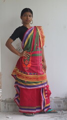 indian girl in traditional clothing