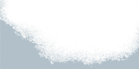 Abstract blue winter texture with a splash of snowflakes