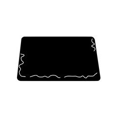 Minimalist Blackboard: A simple, sleek, and minimalist design of a blackboard, perfect for creative projects, presentations, and educational content.