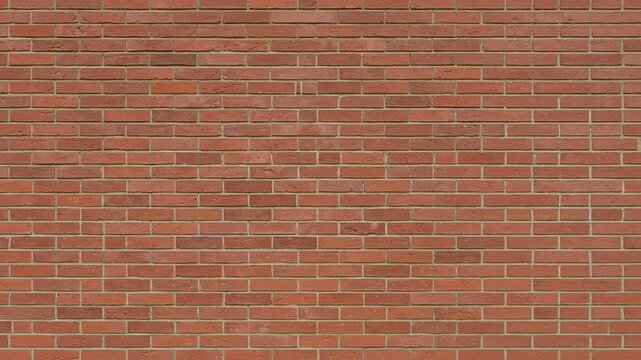 Red Brick Wall Texture Background.