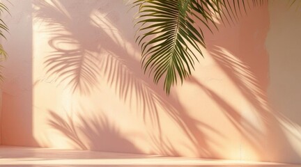 tropical palm trees