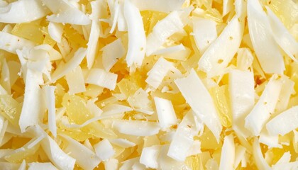 Snowfall Coconut &ndash; Shredded Bliss with Syrup Drizzle