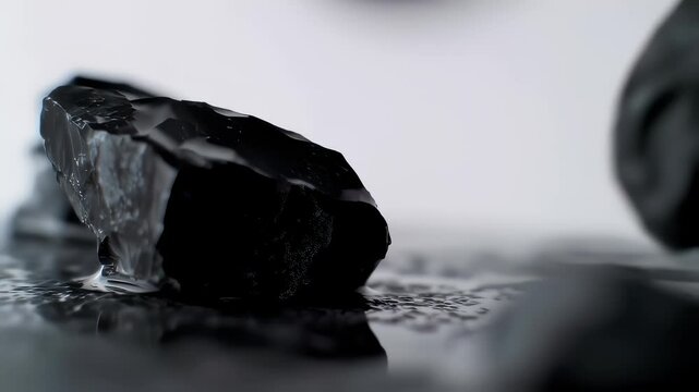 Obsidian Shard Rotating