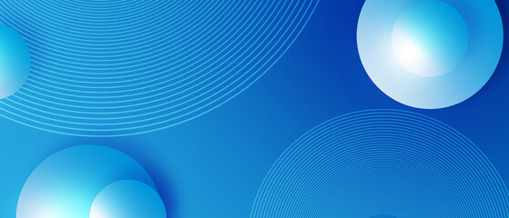blue abstract gradient background with geometric shape for presentations business