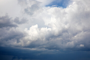 Beautiful skyscape with picturesque clouds
