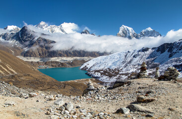 Mount Everest, Gokyo Lake and village