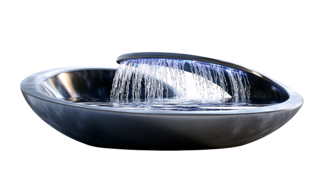 Modern Glow Fountain