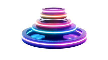 Futuristic Ring Tower