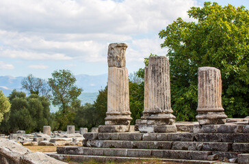 Ruins of the ancient sanctuary Lagina, Turkey - Image
