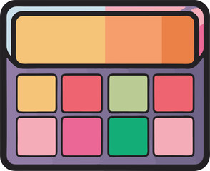 neon eyeshadow palette