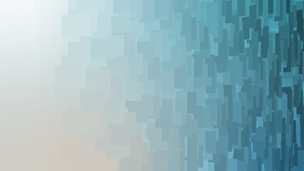 Light blue modern abstract fractal background illustration with parallel diagonal lines. Text space. Professional business style.