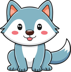 adorable wolf