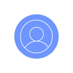 People circle icon colour