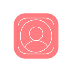 People circle icon colour