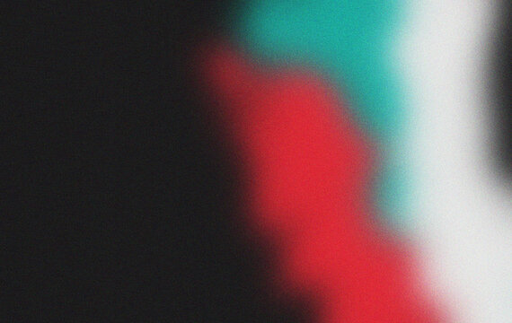 red and green abstract grainy mesh gradient wallpaper