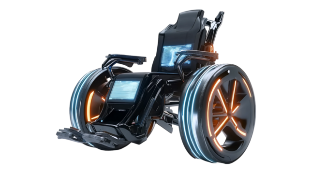 Advanced Wheelchair with Hologram