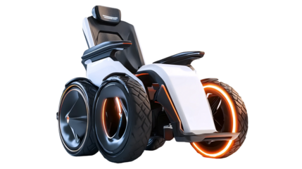 Self Balancing Futuristic Wheelchair