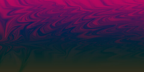 Abstract swirling waves of magenta and deep blue gradient background