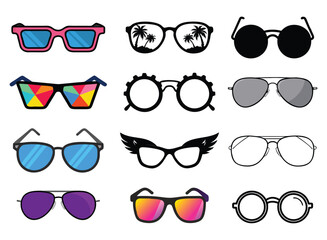  Collection of  Summer Different Sunglasses and Eyeglasses Styles

