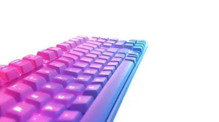 Futuristic Gaming Keyboard