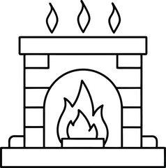 Cozy Fireplace Illustration Warmth, Comfort, and Home Design