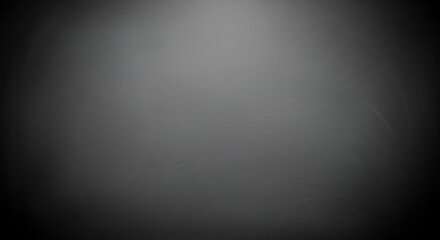 Naklejka premium Dark Grey Gradient Background Subtle Texture and Vignette Effect