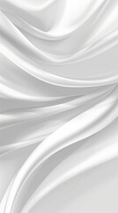 Abstract background with smooth transitions of white color, creating a feeling of lightness and airiness. Suitable for designs that require elegance and minimalism.
