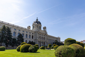 Facades of historical buildings Austria, Vienna