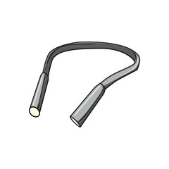 usb book light cartoon vector illustration