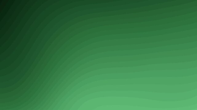  Abstract background wave curve paper cut flowing gradient green leaves