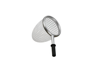 butterfly net icon 3d illustration render