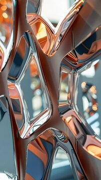 mirrors shown from various angles