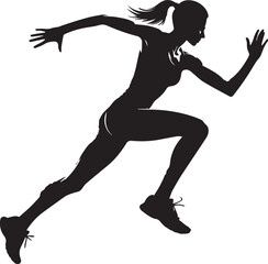 Athlete No 22 Vector Illustration – High-Energy Sports Character in Powerful Motion

