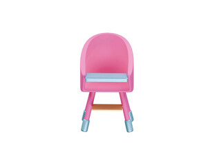 baby seat icon 3d illustration render