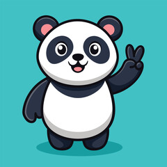 panda bear animal cartoon