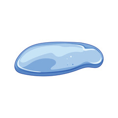pool puddle cartoon vector illustration