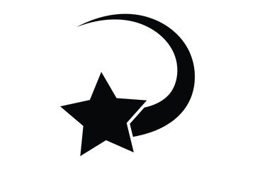 falling star icon.  falling star  vector icon.