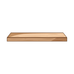 innovation wood platform cartoon vector illustration