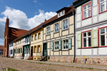 In der Altstadt von Tangermünde