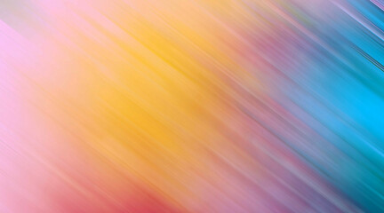 Dynamic colorful streaks create a vibrant flowing background with yellow, pink, purple, and blue...