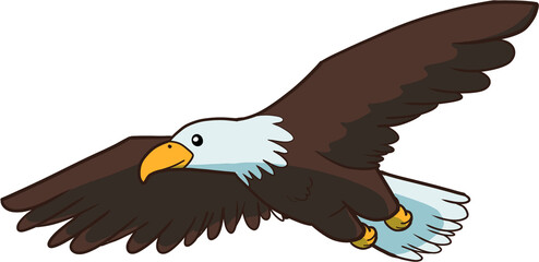 eagle in flight